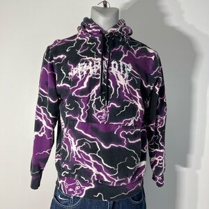Ripndip Purple Black Thunder Hoodie